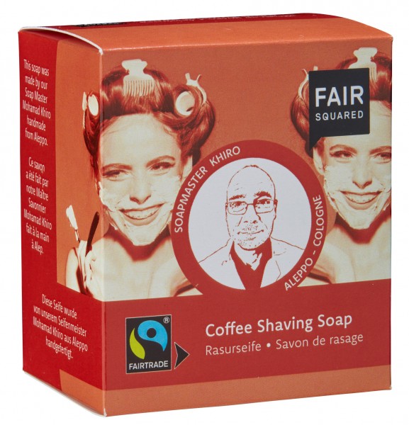 FAIR SQUARED Coffee Shaving Soap 2 x 80 gr.