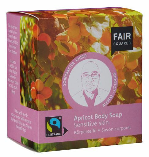 FAIR SQUARED Apricot Body Soap Sensitive Skin 2 x 80 gr.