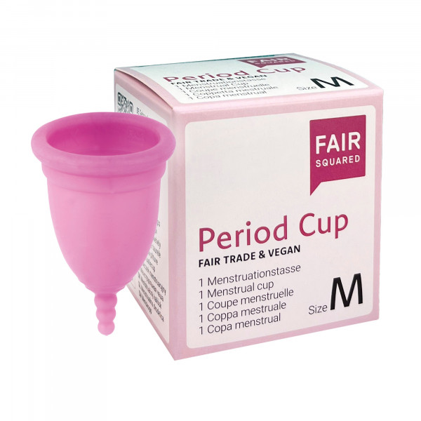FAIR SQUARED Period Cup Size M - PINK