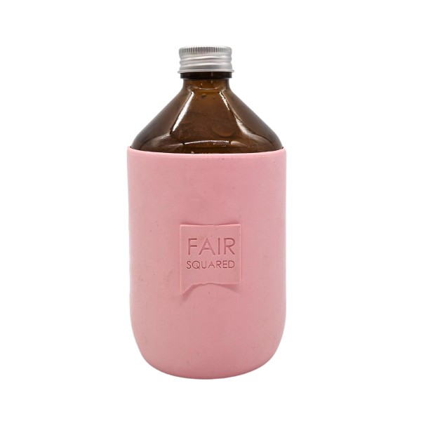 FAIR SQUARED Bottle Cover 500ml Rosa