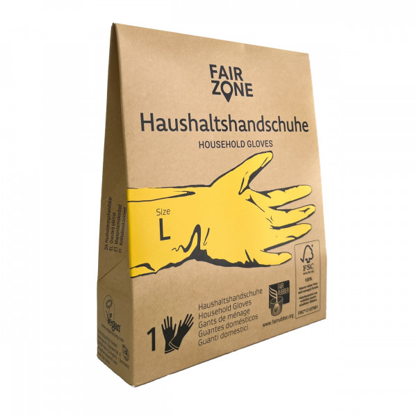 FAIR ZONE Haushaltshandschuhe - 1 Paar