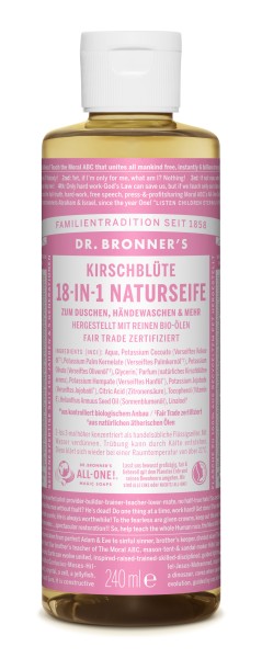 Dr. Bronner's  Flüssigseife Kirschblüte 240 ml